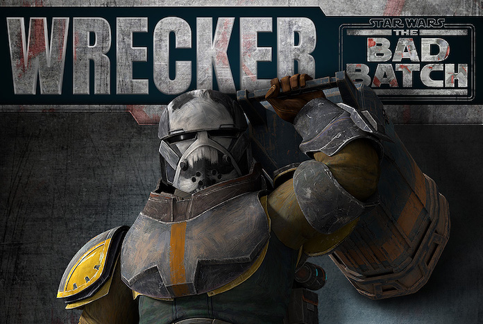 Wrecker Character Poster for The Bad Batch Season 2 Revealed - Jedi News
