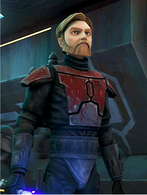 Consumed by Star Wars Feelings — obiwankenobiness: Obi Wan in Mando Armor