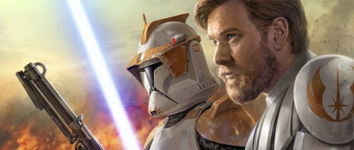 Commander Cody & General Obi-Wan Kenobi by Chris Trevas : r/StarWars