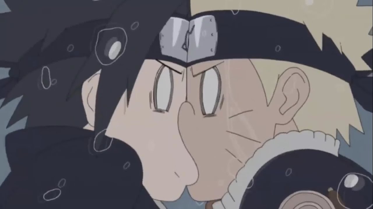 Naruto & Sasuke kisses - YouTube