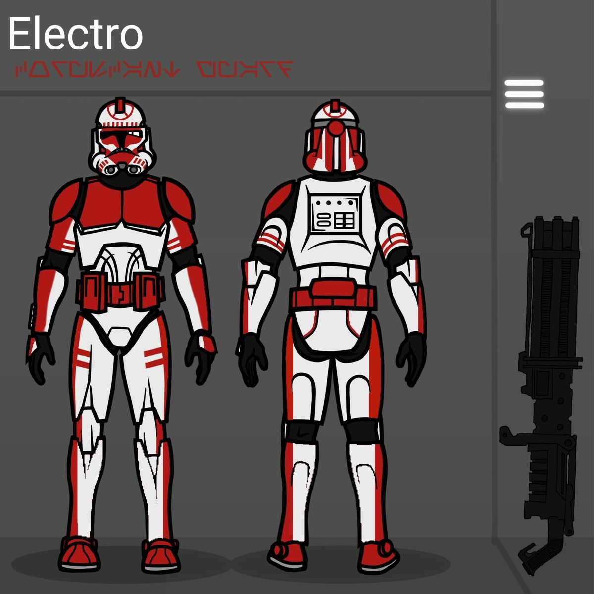 Coruscant Guard- Electro | Star wars infographic, Star wars ...
